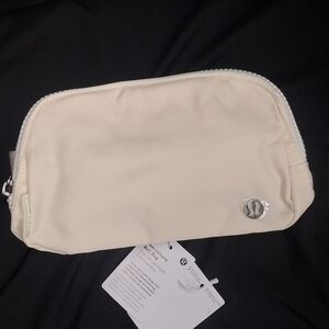 Lululemon Cream SM Everywhere Belt Bag- Cell Phone, Keys, Toiletries, Etc.